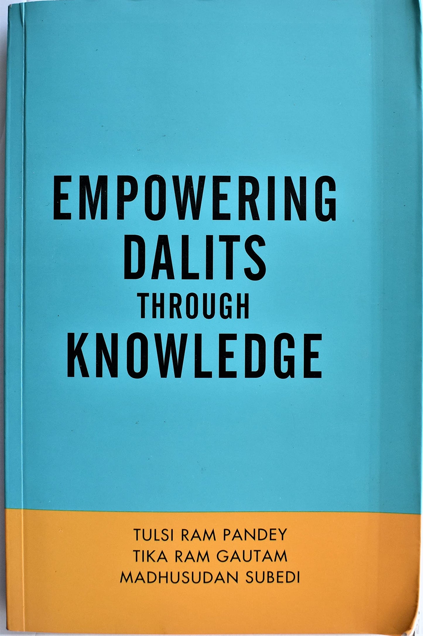 Empowering Dalits Through Knowledge book cover