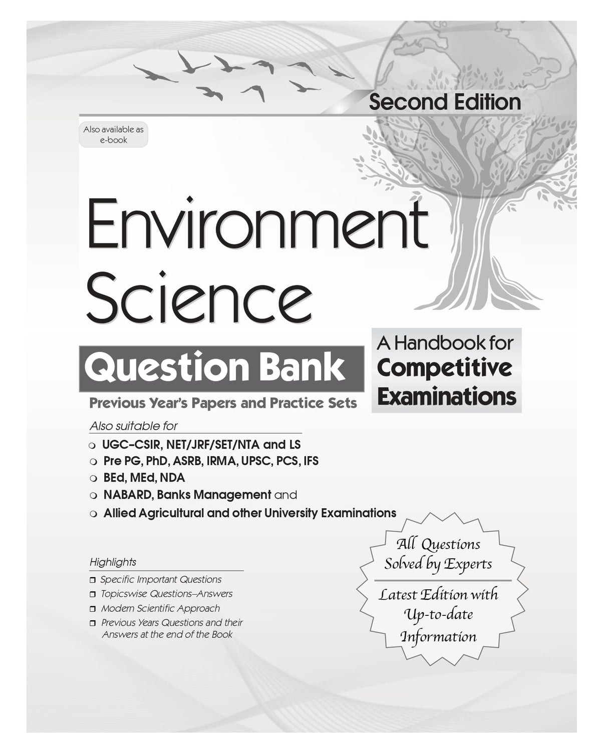 Environmental Sciences 2/e | Questions Bank, Previous Year’s Papers and Practice Sets [PB-2025] ISBN - 9788197982200