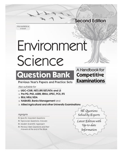 Environmental Sciences 2/e | Questions Bank, Previous Year’s Papers and Practice Sets [PB-2025] ISBN - 9788197982200