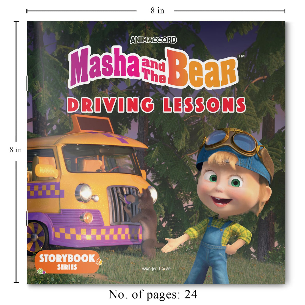 Masha And The Bear | Driving Lessons (Story Book)