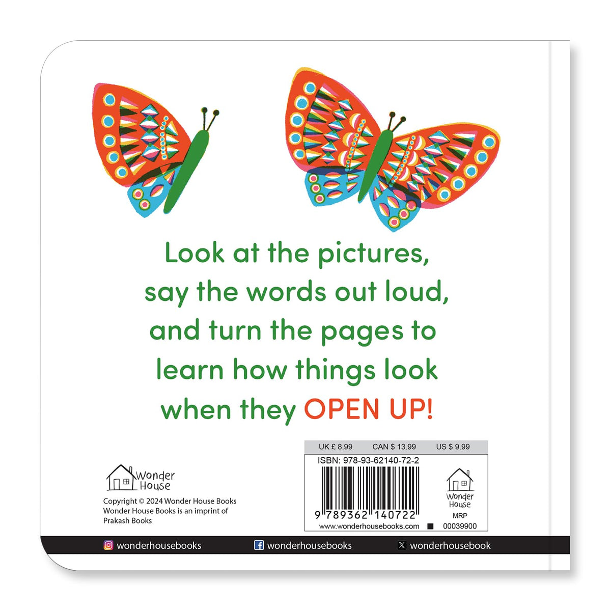 Open Up Open Up – A Fun And Interactive Board Book For Kids | Discover The Magic Of Everyday Things As They Open | Lift-The-Flap Style Visual ... For Toddlers & Preschoolers | Ages 2–5 Years