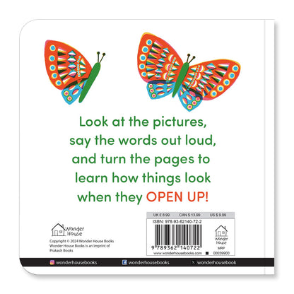 Open Up Open Up – A Fun And Interactive Board Book For Kids | Discover The Magic Of Everyday Things As They Open | Lift-The-Flap Style Visual ... For Toddlers & Preschoolers | Ages 2–5 Years