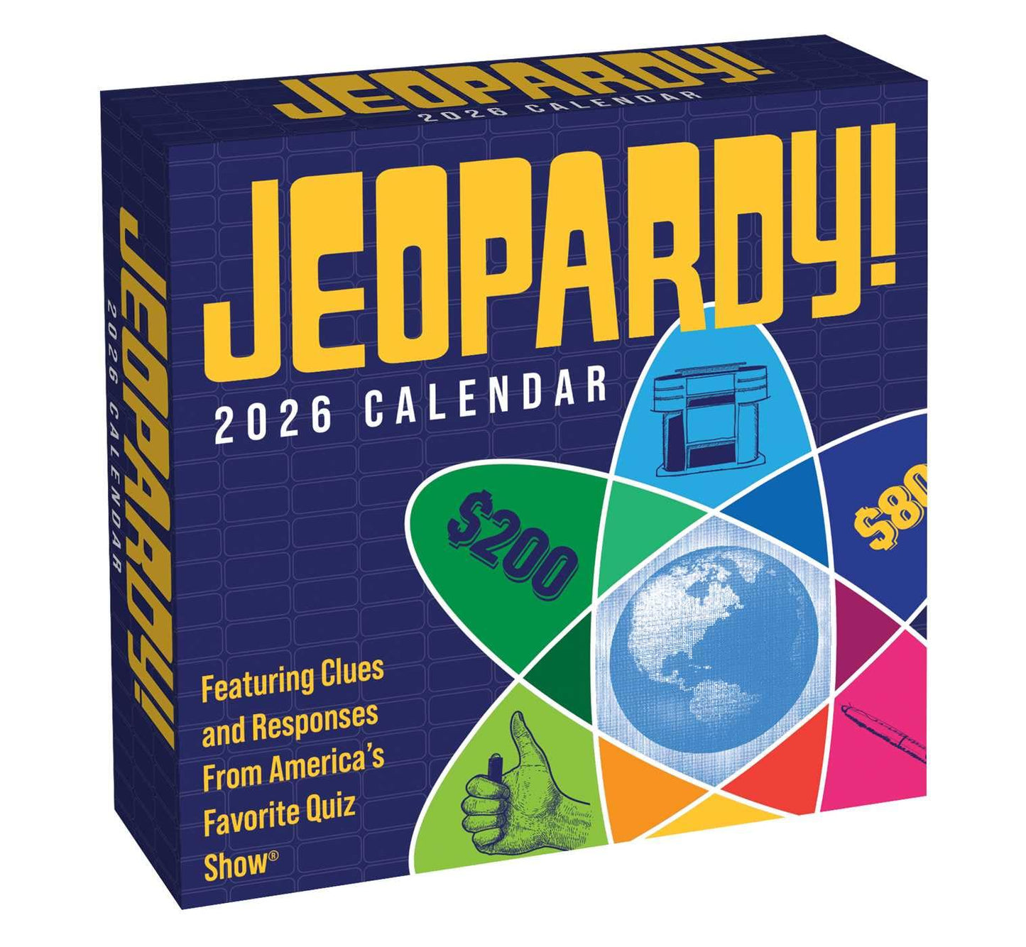 JEOPARDY! 2026 Day-to-Day Calendar: Featuring Clues and Responses From America's Favorite Quiz Show®