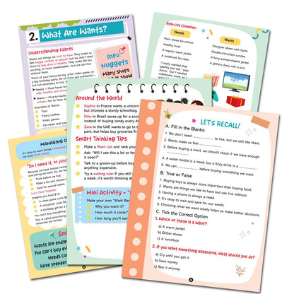 Little Economist- Wants and Needs- Financial Literacy Book for Kids Ages 7- 12