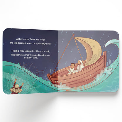 First Quran Stories: Prophet Yunus (PBUH) and the Whale: An Illustrated Story Book for Kids About Prophet | Inspirational Islamic Story | Teaches About Faith, Prayer & Mercy I Ages 5+ [Select Learning]
