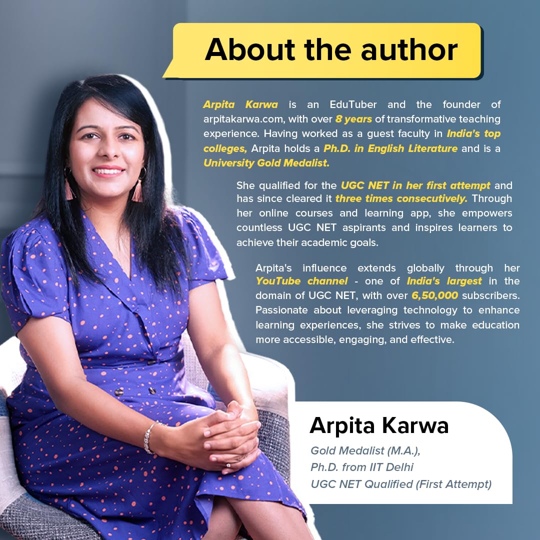 UGC NET Paper 1 2026 by Arpita Karwa | NET / SET / JRF | 120 Videos | 4000+ Practice Questions | Pluck-out Revision Chart | 2026 January & 2025 June Fully Solved Paper | 50+ Full Length Mock Tests