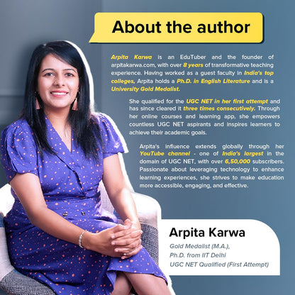 UGC NET Paper 1 2026 by Arpita Karwa | NET / SET / JRF | 120 Videos | 4000+ Practice Questions | Pluck-out Revision Chart | 2026 January & 2025 June Fully Solved Paper | 50+ Full Length Mock Tests