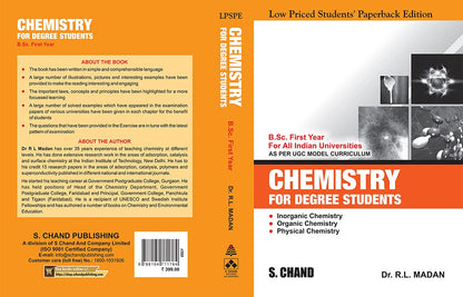 Chemistry for Degree Students B.Sc. First Year (LPSPE)