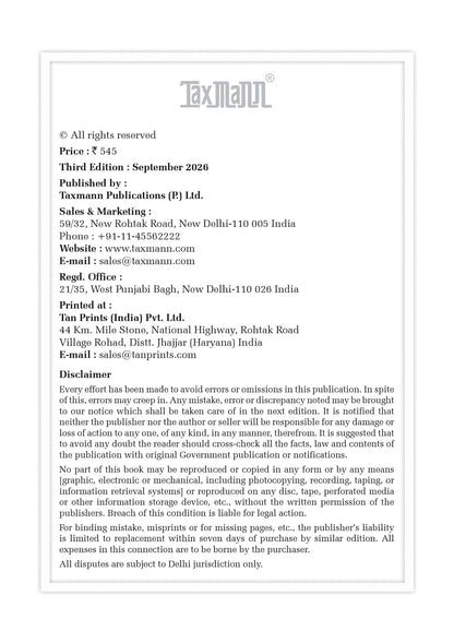 Taxmann's AIBE – All India Bar Examination | CRACKER – Teaches You to Find The Law in Ninety Seconds—with 1,162 Past AIBE Questions | AIBE XXI Decoded | Three Mock Papers