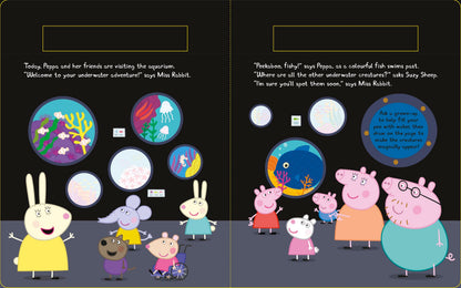 Peppa Pig: Peppa’s Underwater Adventure: A Magic Painting Book