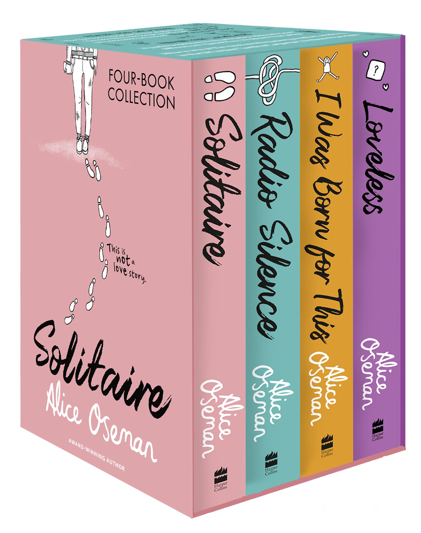 Alice Oseman Four-Book Collection Box Set book cover