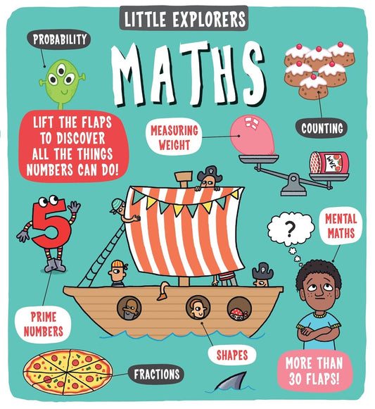 LITTLE EXPLORERS: MATHS book cover