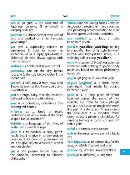 English Dictionary for Kids & Students | Mini Compact Edition | 768 Pages | Improves Vocabulary & Language Skills