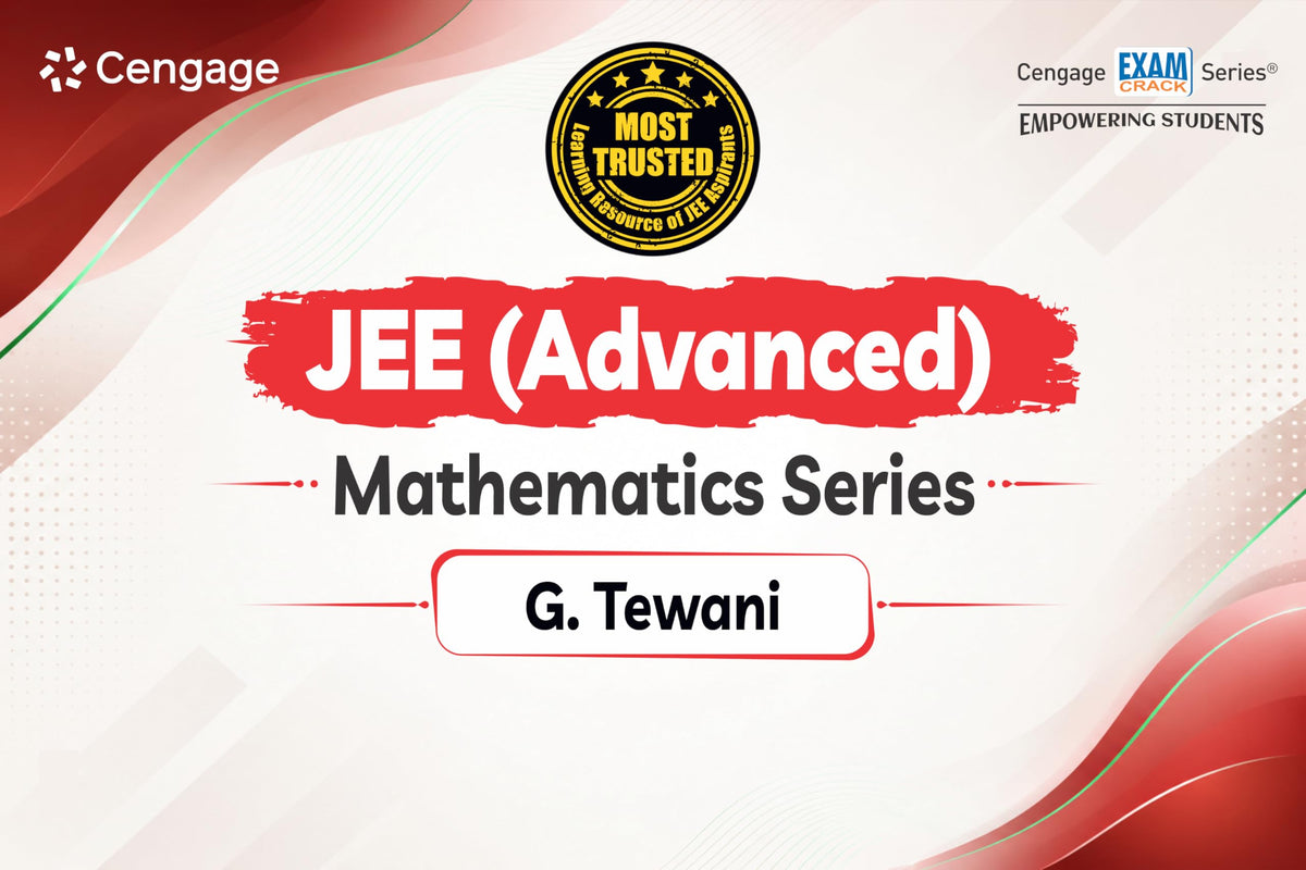 Cengage Mathematics Combo for JEE Advanced: Algebra + Calculus + Coordinate Geometry + Trigonometry + Vectors & 3D Geometry Set of 5 Books with Chapterwise Concept Videos & Online Assessments