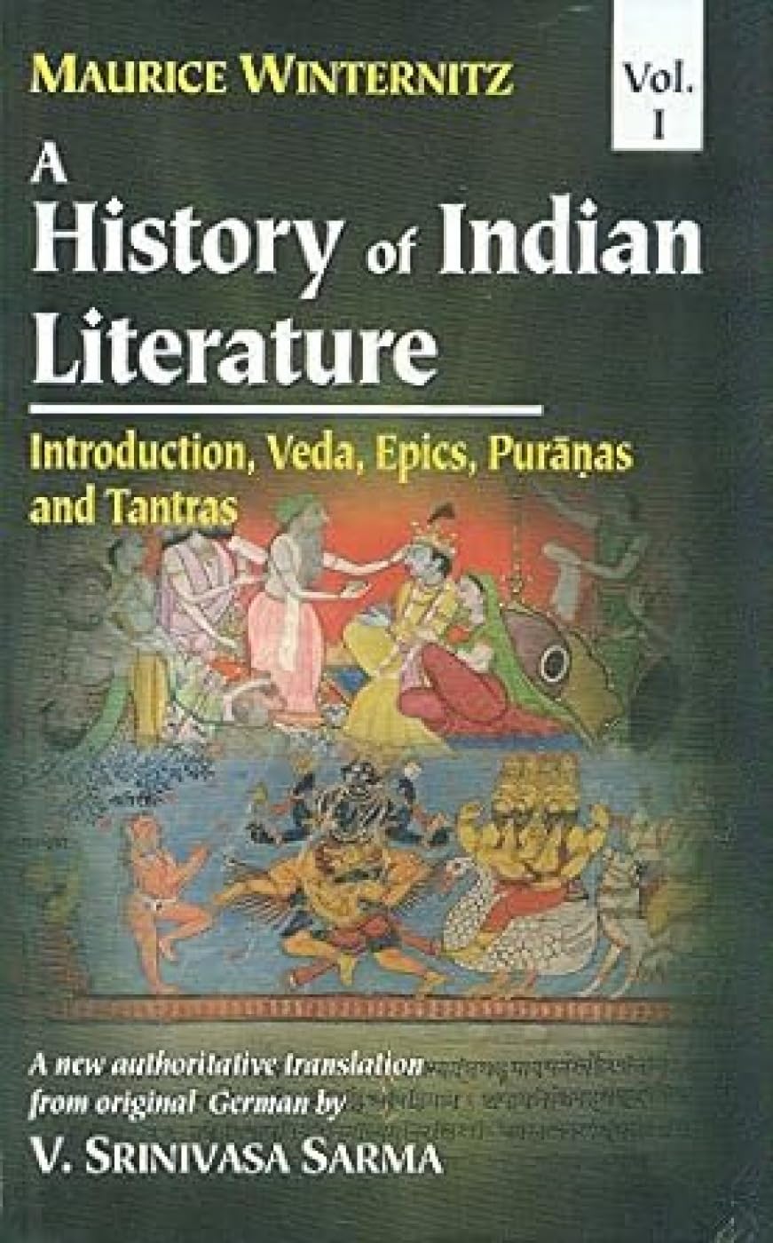 A History of Indian Literature (Vol. 1): Introduction, Veda, Epics, Puranas and Tantras book cover