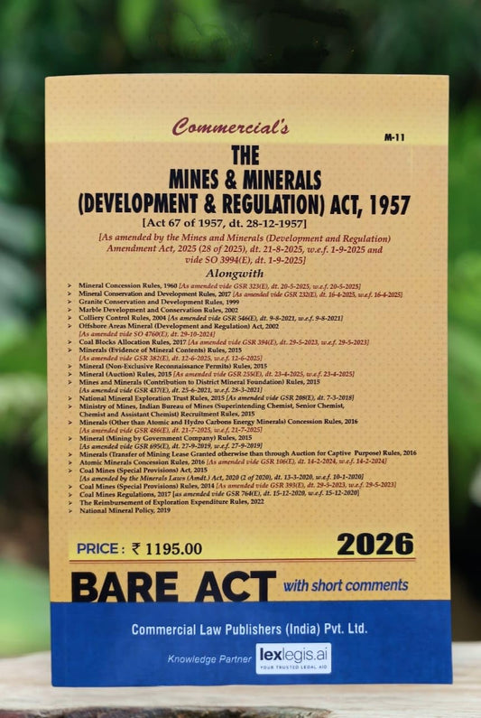 Mines and Minerals (Development and Regulation) Act, 1957