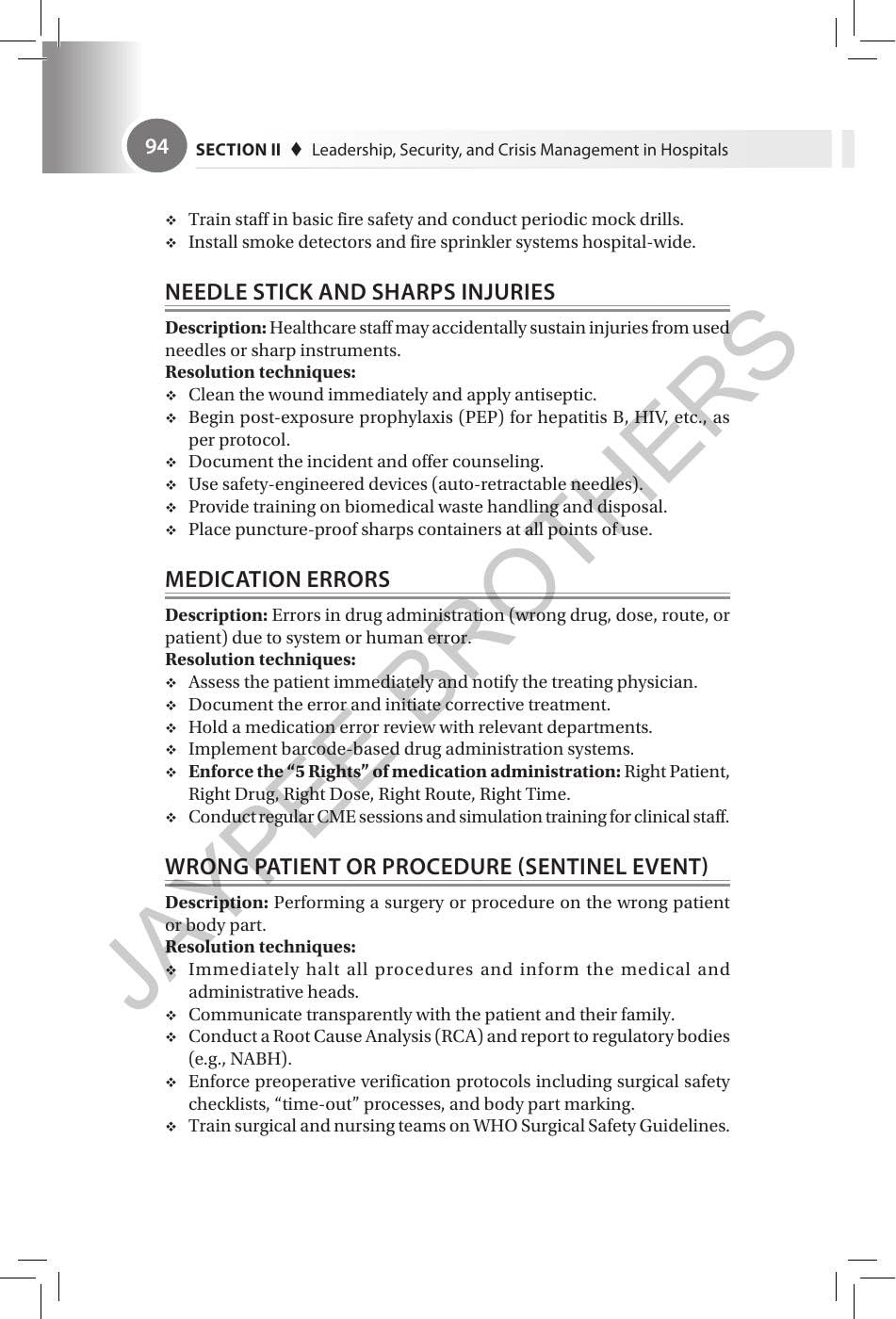 Hospital Administration & Management, 4/E for BHA, MHA and MBA Healthcare Students | AI in Healthcare, Hospital Operations, Crisis Management and Support Services Handbook