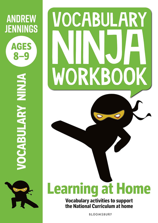 Vocabulary Ninja Workbook For Ages 8-9 book cover