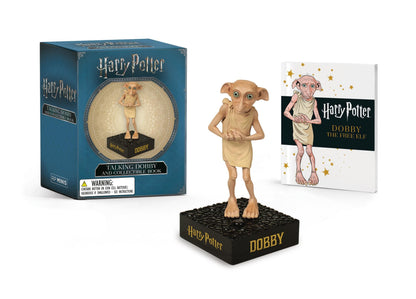 HARRY POTTER TALKING DOBBY AND COLLECTIBLE BOOK