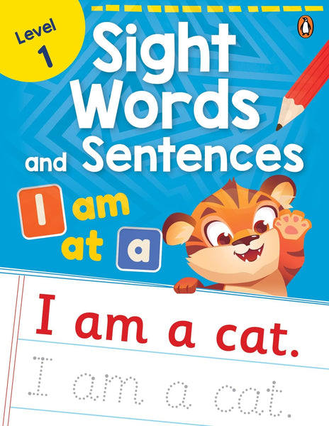 Sight Words and Sentences-Level 1: Practice Workbook of the Most Common Sight Words | Engaging Activities to Learn High-Frequency Words and Build Reading Fluency & Vocabulary for Preschool Kids I Ages 3+ [Select Learning]