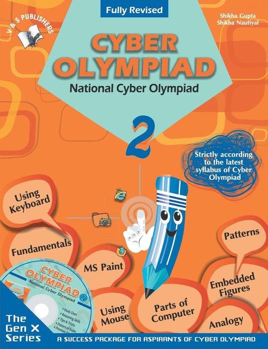 National Cyber Olympiad - Class 2 (with CD) book cover