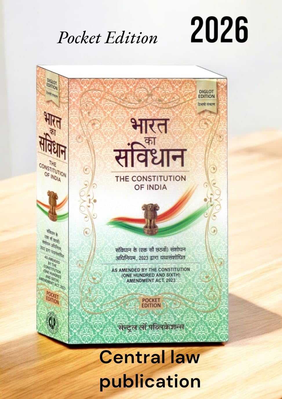 The Constitution of India (Diglot Edition) | Pocket Size | Hindi & English | As Amended by the Constitution (106th Amendment) Act, 2023 II Latest ... (???????? ???????) Central Law Publications