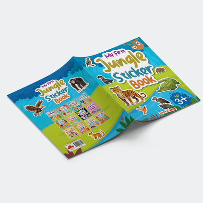 My First Sticker Book - Jungle - Activity Book for Kids - Stickers for Children - Age 3+ Years
