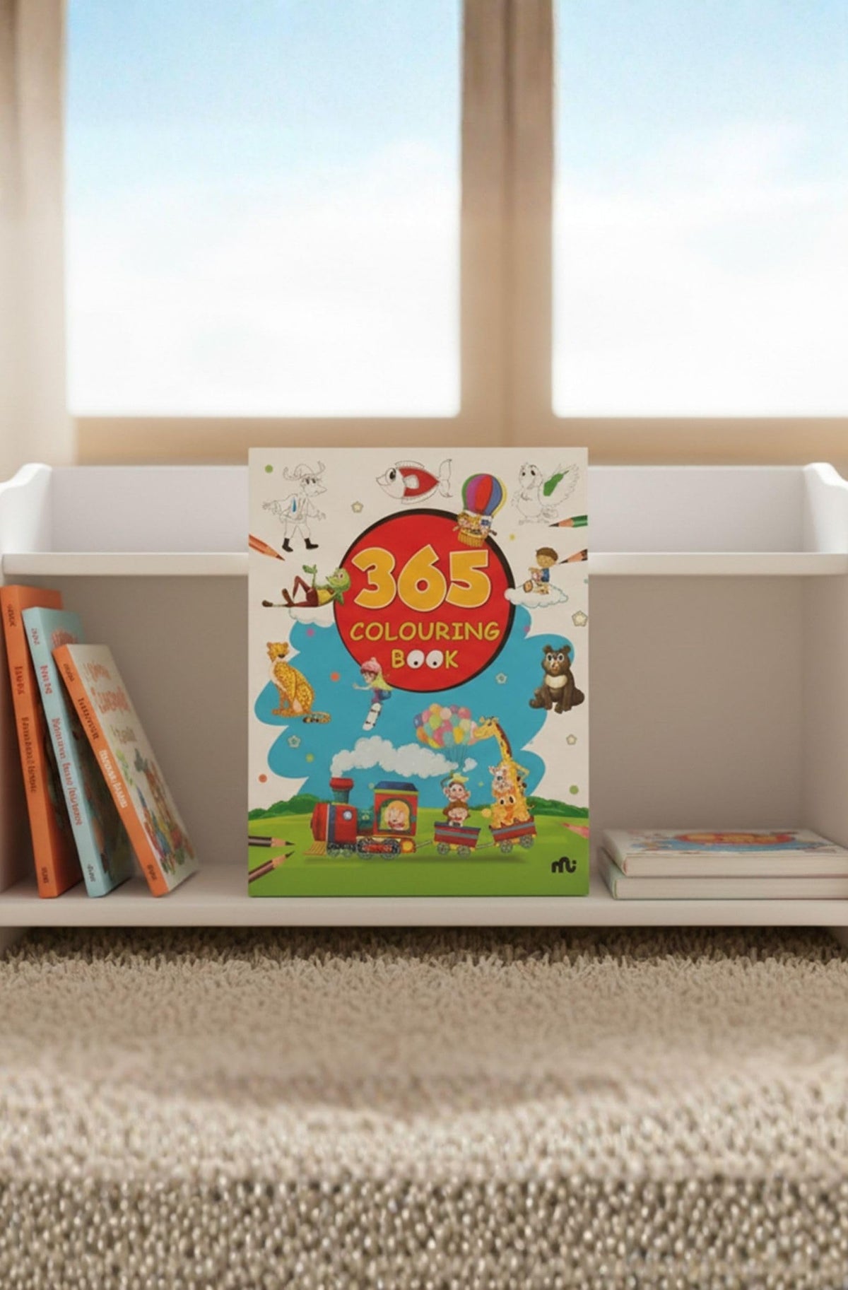 365 Colouring Book for Kids - Painting and Drawing Book with 368 Big Pictures