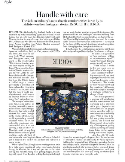 Vogue India Magazine - May - June 2026 - Love From Sangli