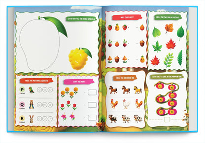 Activity Book for 4 Year Old | Best Selling 1001 Brain Booster Books for 4+ Year Old Children | Kids Activity Book - Puzzles, Mazes, Colouring, Dot-To-Dot, Matching, Seek & Find, Spot the Difference