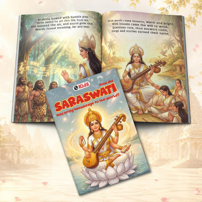 Mythology Books for Kids, Set of 5 Goddesses Books, Durga, Saraswati, Lakshmi, Kali & Parvati, Story Book for Kids