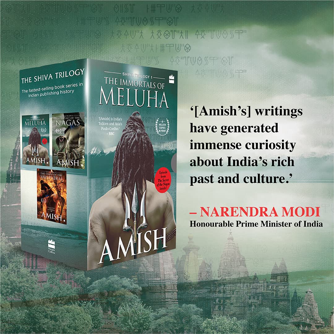 The Shiva Triology Boxset of 3 Books (Perfect Gift for this Festive Season) : The Immortals of Meluha, The Secret of The Nagas, The Oath of The Vayuputras)