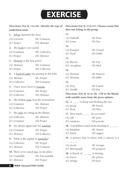 MTG English (IEO) Olympiad Prep Guide Class 6 | Detailed Theory, Exercise with Self Test For Practice | SOF Olympiad Books For Exam 2026-27 (Useful For Level-1 & 2)