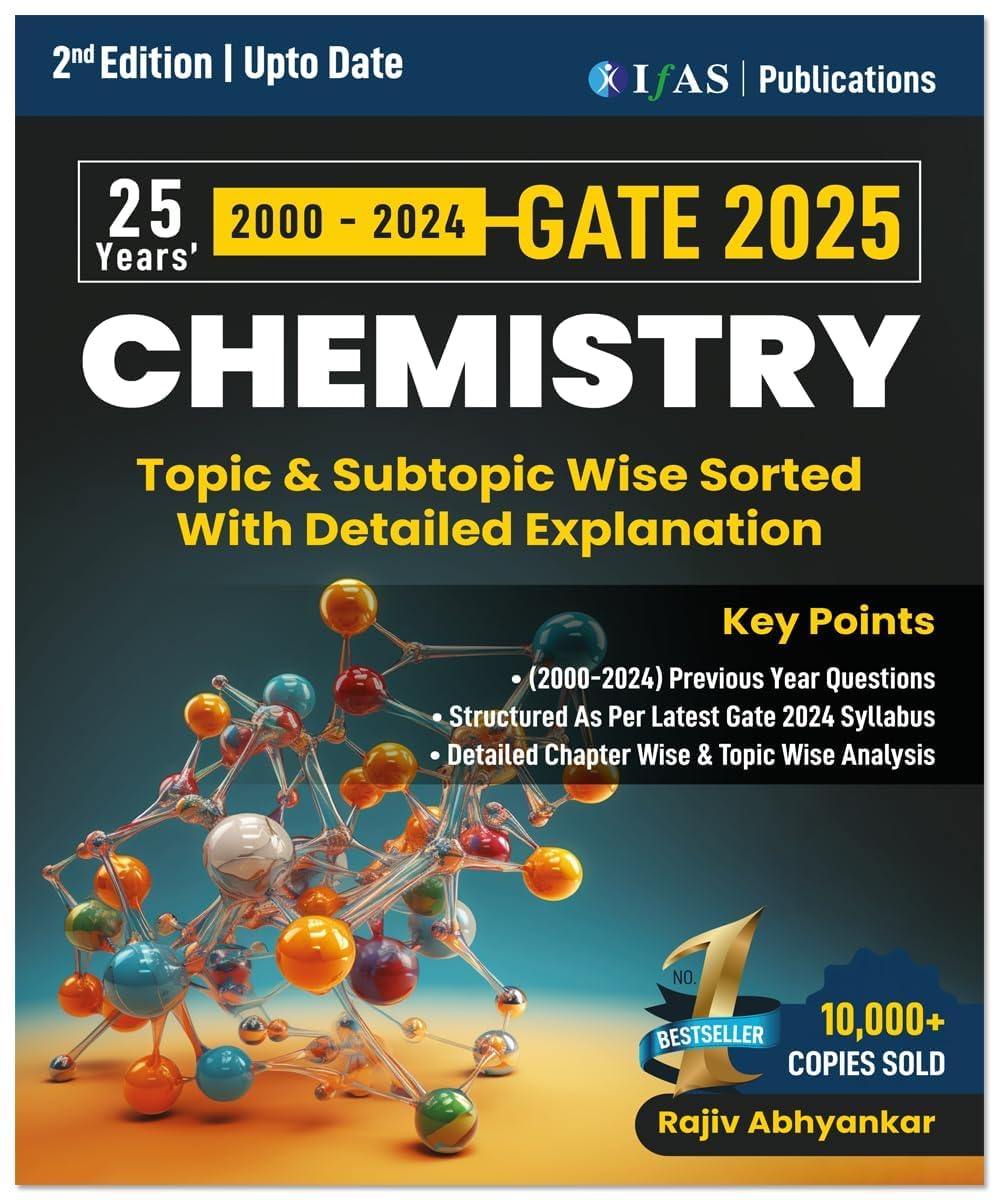 CSIR NET Chemical Science and GATE Chemistry PYQ Book | Previous Year Questions with Detailed Solutions Combo 2 Books | Best Chemistry Book for CSIR NET & GATE Exams | IFAS Publications