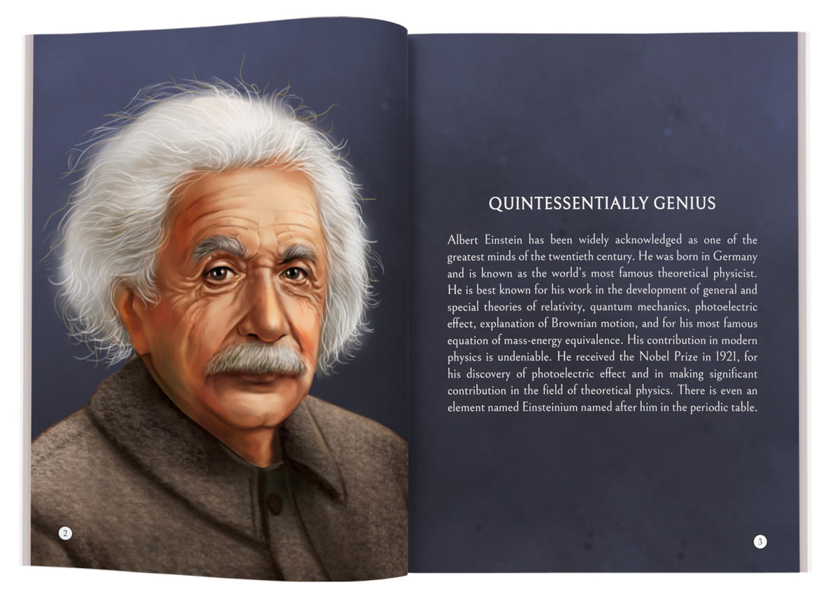 Illustrated Biography For Kids | Albert Einstein- Extraordinary Scientist Who Changed The World