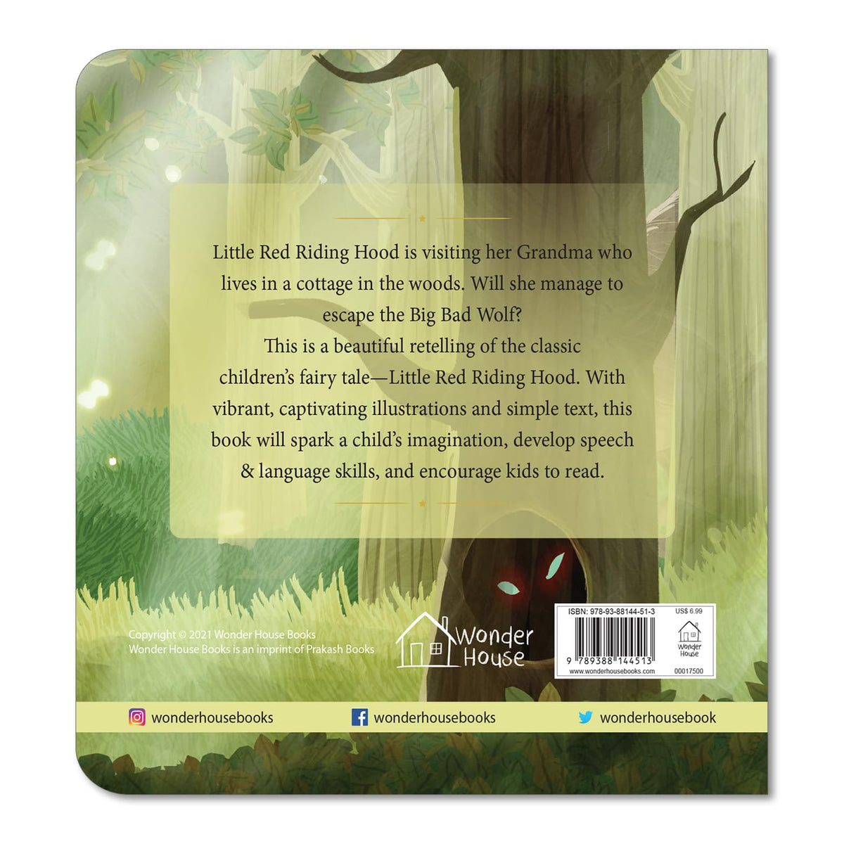 5 Minutes Fairy Tales The Red Riding Hood: Abridged Fairy Tales For Children
