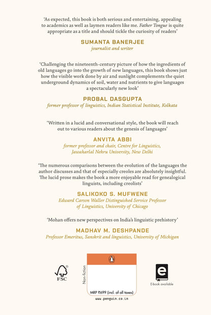 Father Tongue, Motherland: The Birth of Languages in South Asia