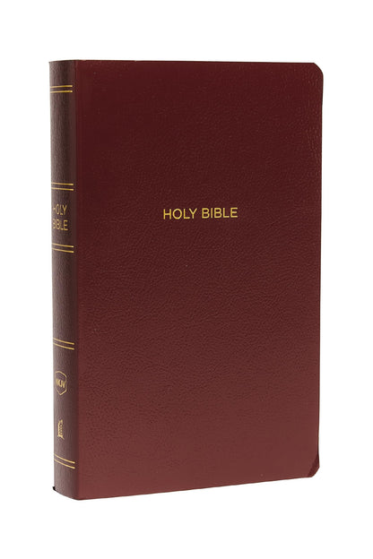 NKJV, Gift and Award Bible, Leather-Look, Burgundy, Red Letter, Comfort Print: Holy Bible, New King James Version