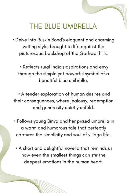 The Blue Umbrella: Illustrated Edition by Ruskin Bond
