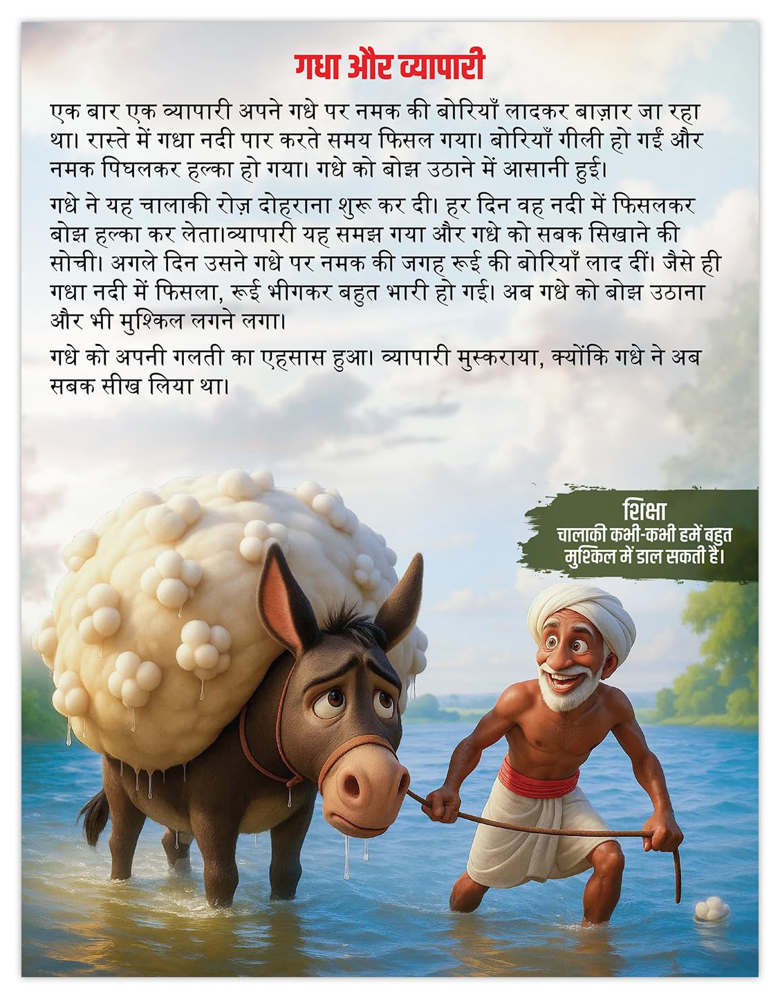 Panchtantra Ki Kahaniyan Hindi | 101 Panchatantra Story Books in Hindi for Kids (Hardback) | Premium Quality Moral Story Book by Pandit Vishnu Sharma | Two Brothers Publications