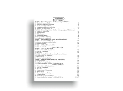 TOP NIOS Class 12 Painting T-332 English Medium Guide (Including Objective Type MCQs) | Updated with Latest Syllabus and Exam Pattern as per NIOS Latest Notification