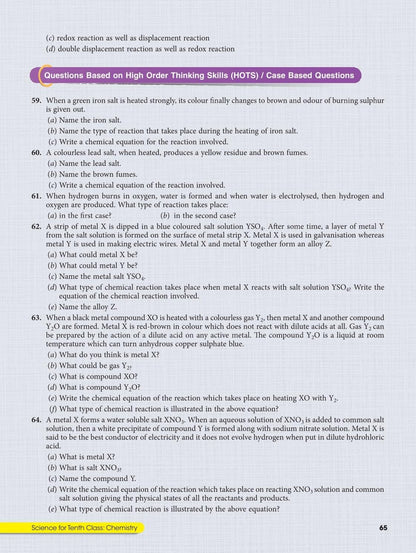 Lakhmir Singh Science Class 10 Chemistry Part 2 (2026-27 For CBSE Board Exams) | As Per Latest NCERT & CBSE Syllabus | Complete Chemistry Study for School Exams | NCERT Questions & Answers, CBQs, Solved Board Papers & Exercises – Science Grade 10