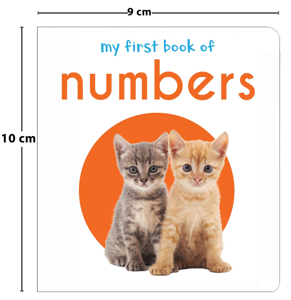 My First Book Of Numbers | First Number Board Book For Babies, Toddlers & Preschoolers | Early Counting Book With Bright Pictures | Learn Numbers 1-10 | For Kids Ages 0-3 Years