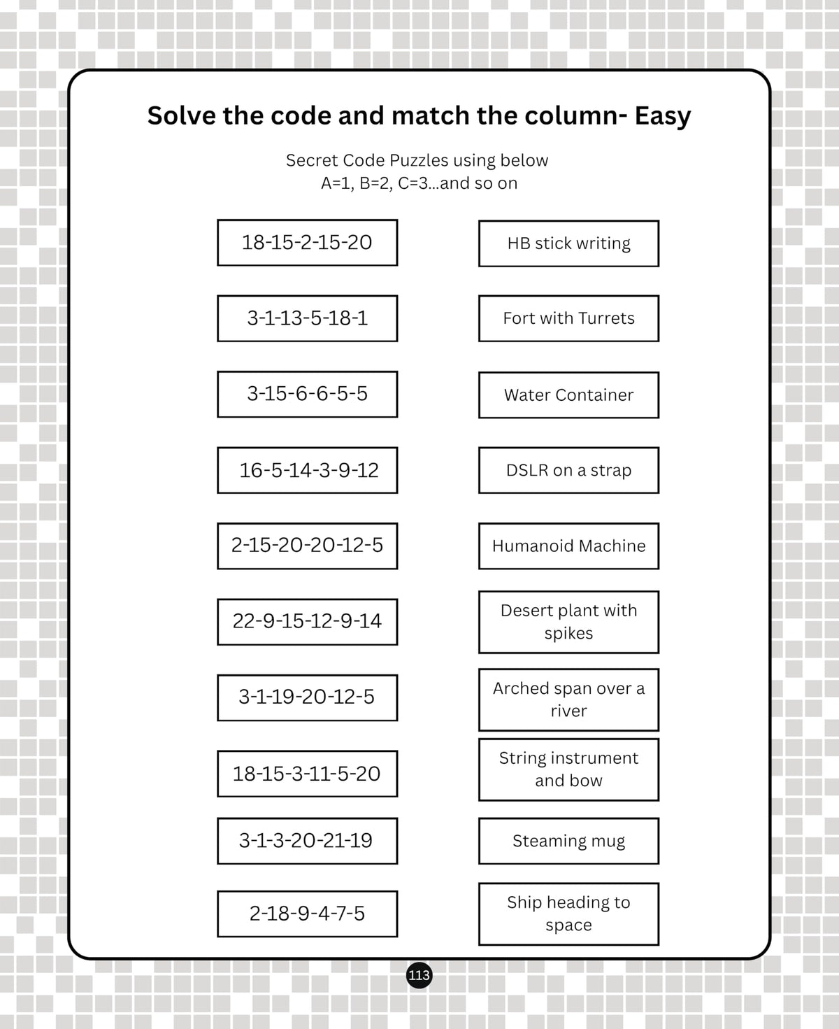 Brain Games for Creative Minds - Ultimate Puzzles for Adults - Level-1 & 2 - Sudoku, Kakuro, Crosswords, Word Search, Mazes, Logic & Number Games, Mind Relaxing Games for Adults