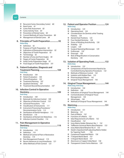 Textbook of Operative Dentistry, 5/E for BDS Students and Dental Practitioners | 35 Chapters, DCI Syllabus-Aligned with 18 Free Online Videos, Clinical Case Photos and Comparison Tables: 1