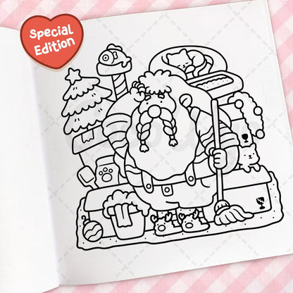 Cozy Christmas: Coloring Books for Adults by Coco Wyo | Cute Christmas Coloring Pages, Festive Cozy Scenes, Stress Relief & Relaxation: The Cute and Relaxing Festive Colouring Book