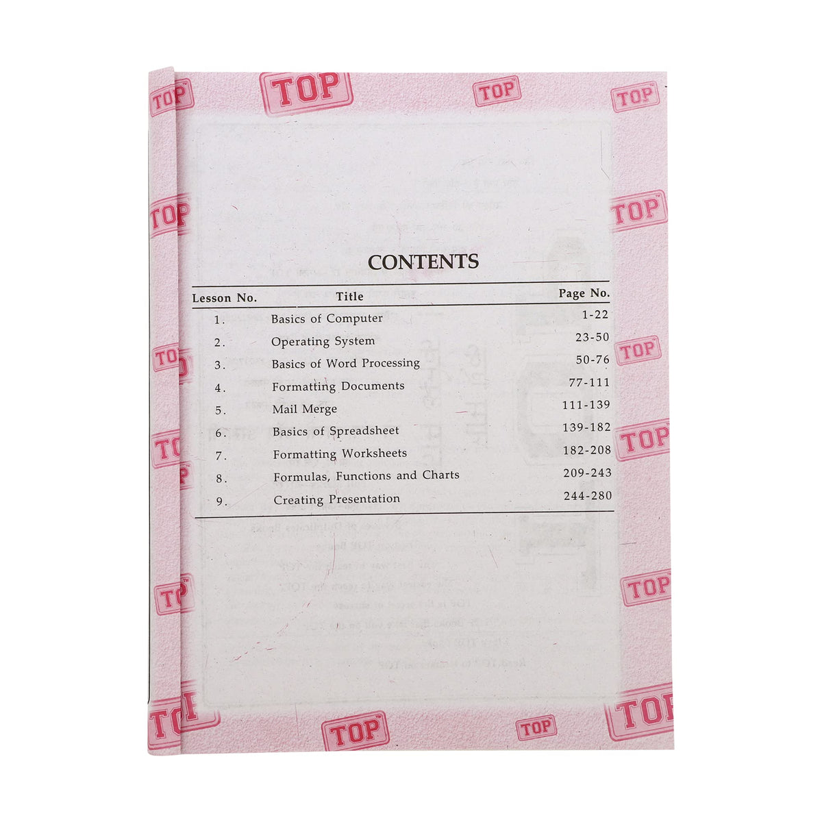 TOP NIOS Class 10 Data Entry Operation T-229 Guide