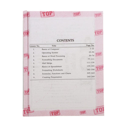 TOP NIOS Class 10 Data Entry Operation T-229 Guide
