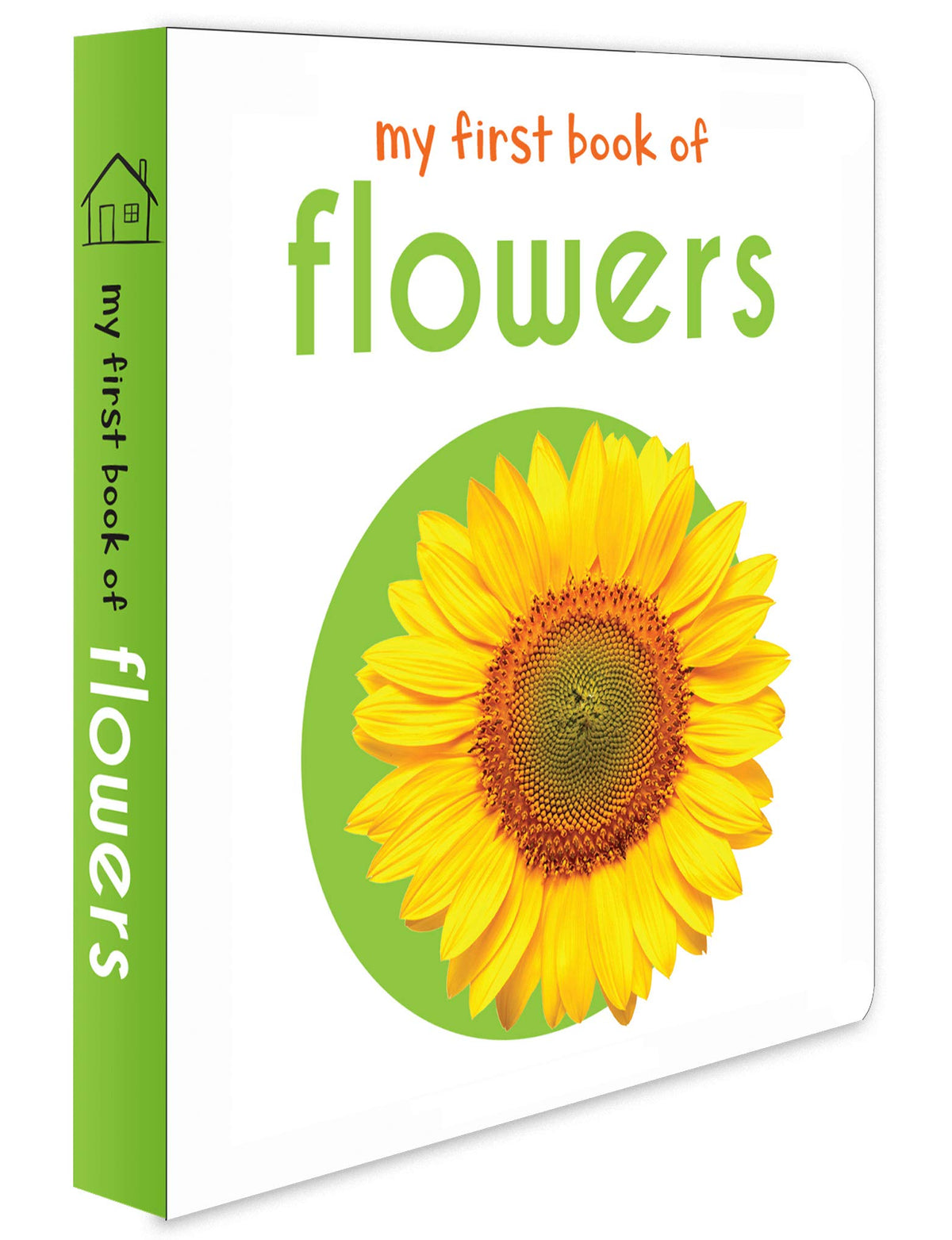 My First Book of Flowers | First Flower Board Book for Babies, Toddlers & Preschoolers | Learn About Beautiful Flowers with Bright, Colorful Pictures | Early Learning Book for Kids Ages 0-3 Years