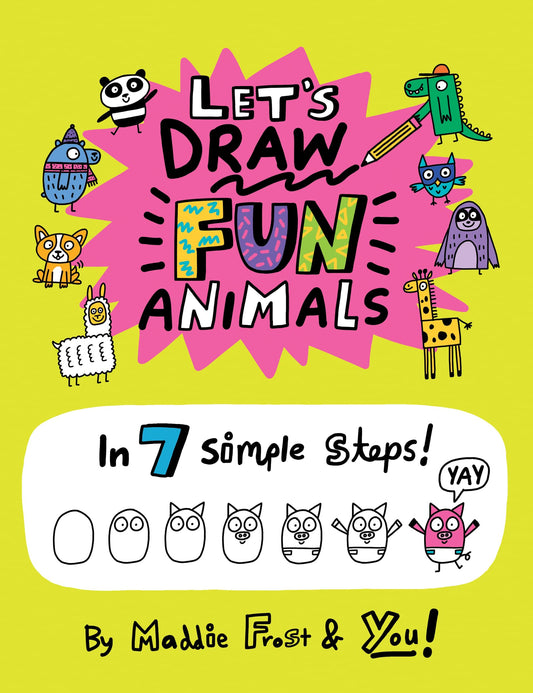 LET’S DRAW FUN ANIMALS book cover